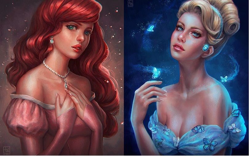 Cette artiste donne vie à nos Princesses Disney préférées | So Busy Girls