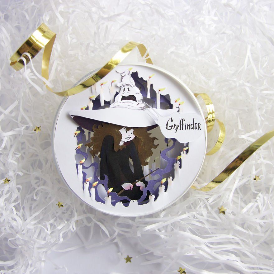 Ces décorations de Noël Harry Potter en papier sont magnifiques | So Busy Girls