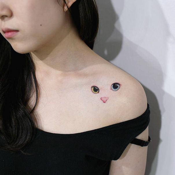 Les 18 meilleures idées de tatouages chat | So Busy Girls