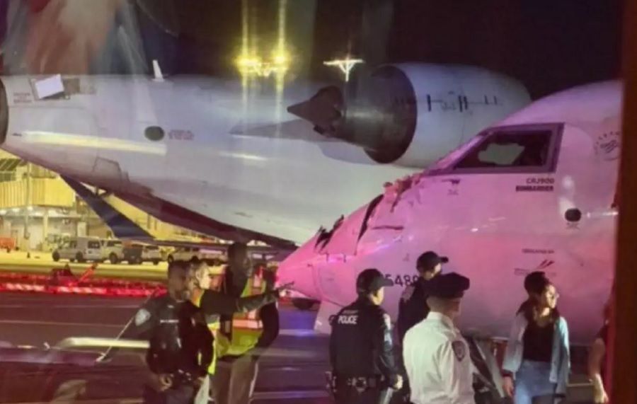 Collision à New York : deux avions se percutent sur le tarmac de LaGuardia, l'incident fait deux blessés | So Busy Girls