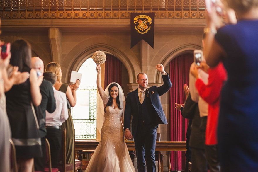 Ce mariage sur le thème Harry Potter est tout simplement magique ! | So Busy Girls