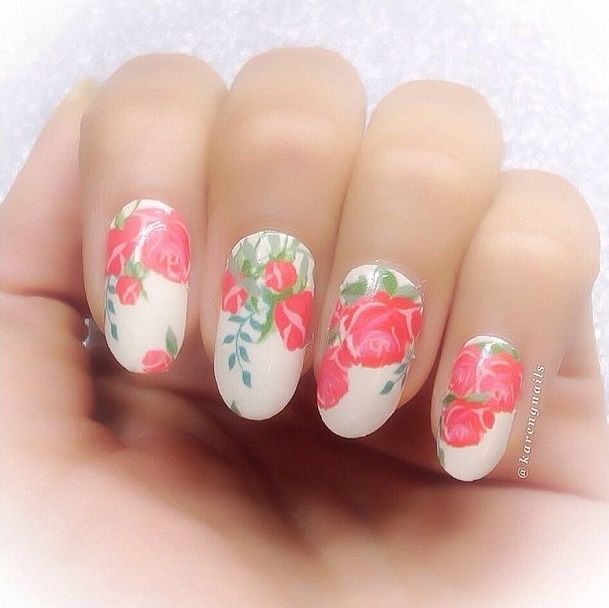 28 nail arts parfaits pour le printemps | So Busy Girls