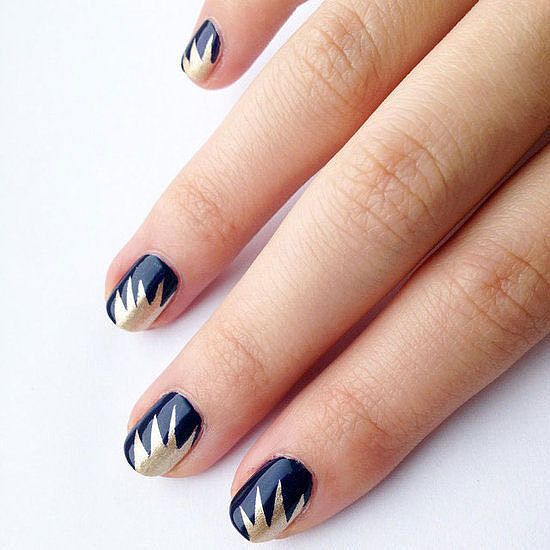 Un nail art éclairs | So Busy Girls