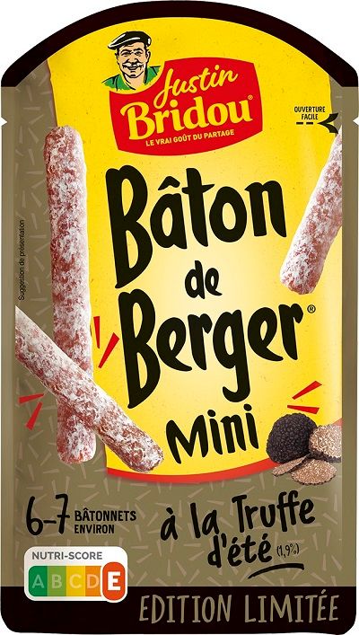 Baton de Berger à la Mini Truffe d'été Justin Bridou : le prix