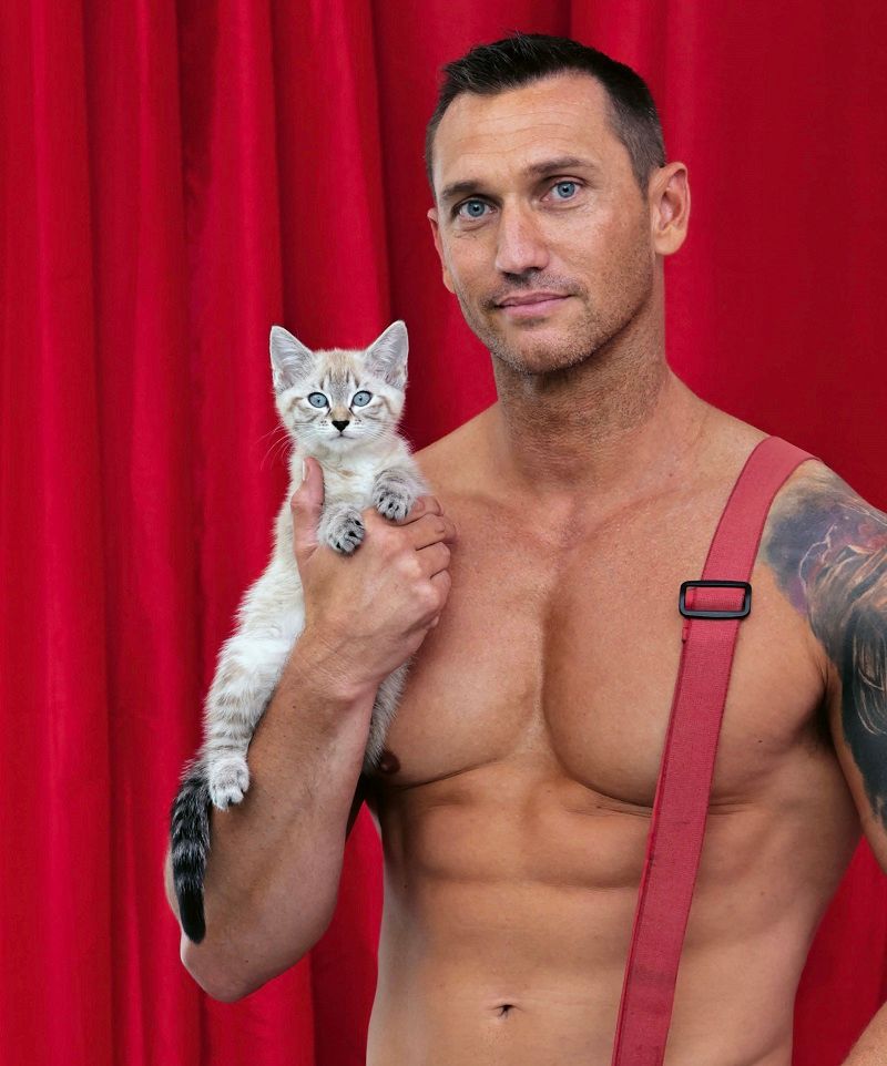 Ben Wallace & Malia - Australian Firefighters Calendar - CAT Calendar