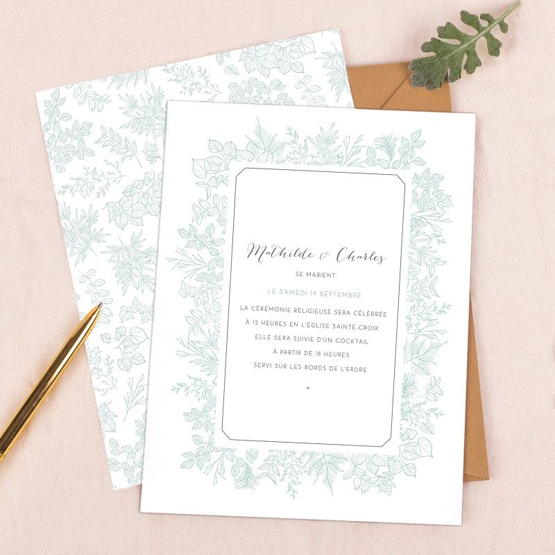 faire part mariage
