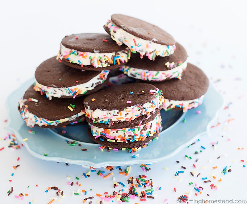La recette de sandwichs glacés maison facile.