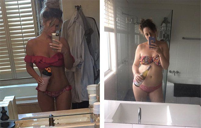 Cette femme pleine d'humour se moque des stars en reproduisant leurs photos Instagram | So Busy Girls
