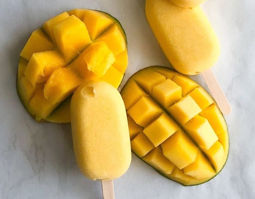 La recette des mini Magnum mangue coco à 50 kcal la glace | So Busy Girls