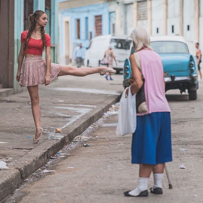 Des danseurs de ballet dansent dans les rues de Cuba | So Busy Girls