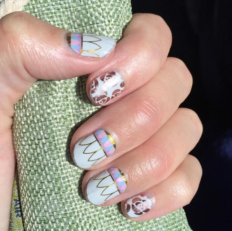 14 idées de nail arts La Belle et La Bête | So Busy Girls