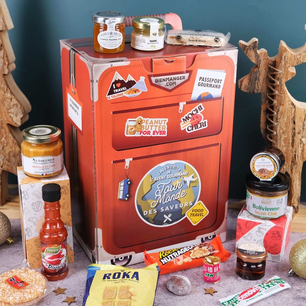 Le calendrier de l'Avent Tour du monde des saveurs de BienManger.com pour 24 surprises gourmandes et originales | So Busy Girls