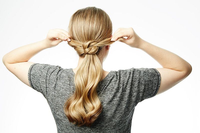 Faire un deuxième noeud avec ses cheveux | So Busy Girls