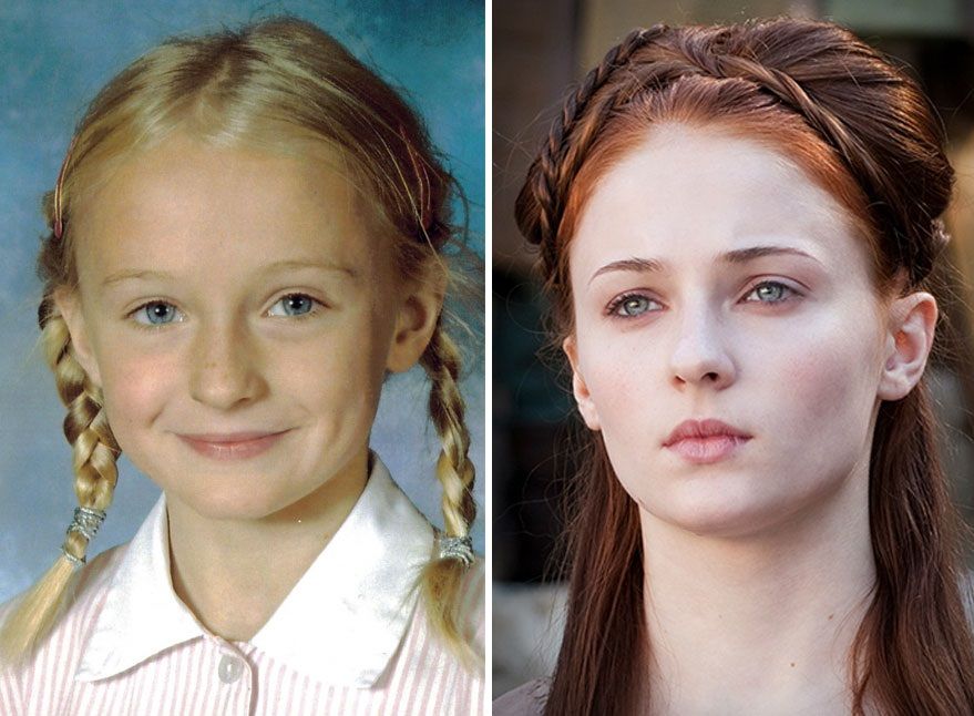 Sophie Turner enfant / dans le rôle de Sansa Stark dans Game Of Thrones | So Busy Girls