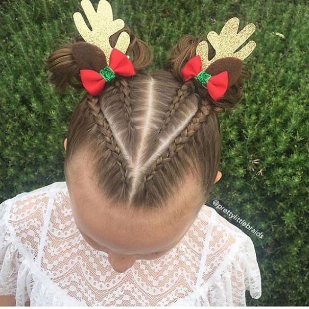 Les 15 coiffures de Noël les plus créatives | So Busy Girls