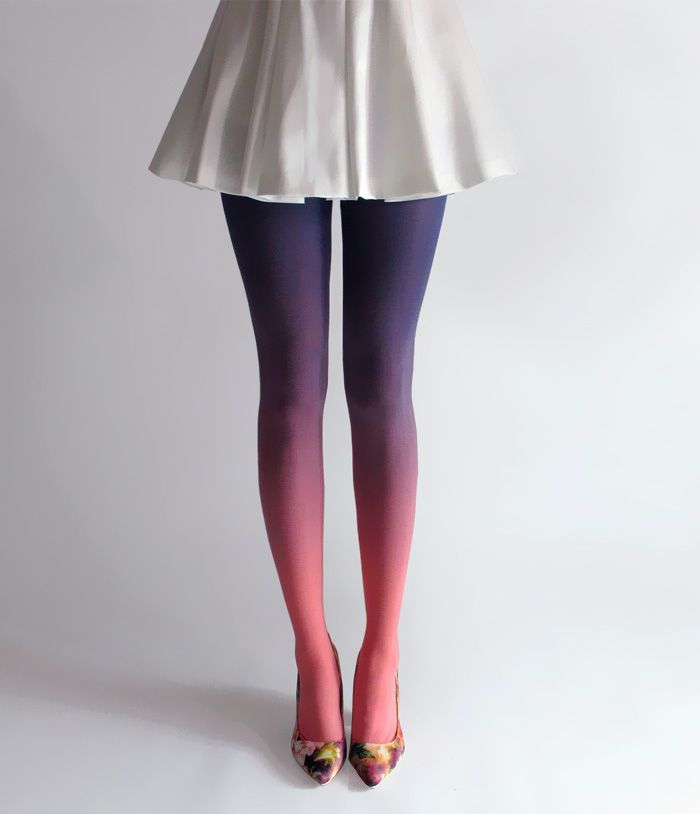 Ces collants dégradés sont la dernière tendance mode de l'automne et vous allez les adorer ! | So Busy Girls