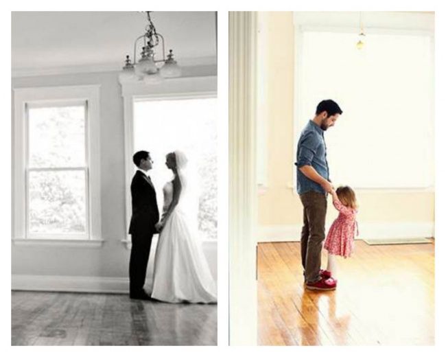 Cet homme a refait ses photos de mariage avec sa petite fille après le décès de sa femme... et elles sont magnifiques | So Busy Girls