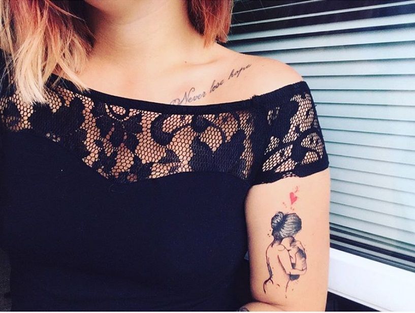18 tatouages de maman qui vous permettront de garder vos bébés avec vous partout où vous irez | So Busy Girls