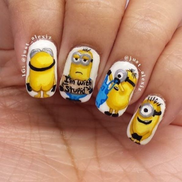 21 nail arts Minions trop mignons ! | So Busy Girls