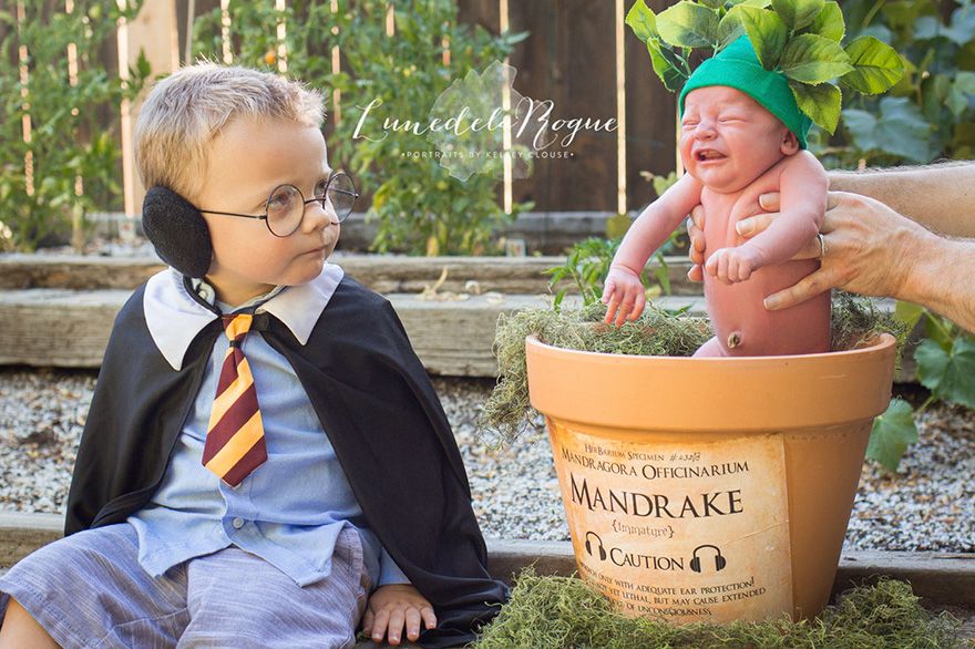 Ces photos de naissance sur le thème d'Harry Potter deviennent virales – et on comprend pourquoi ! | So Busy Girls