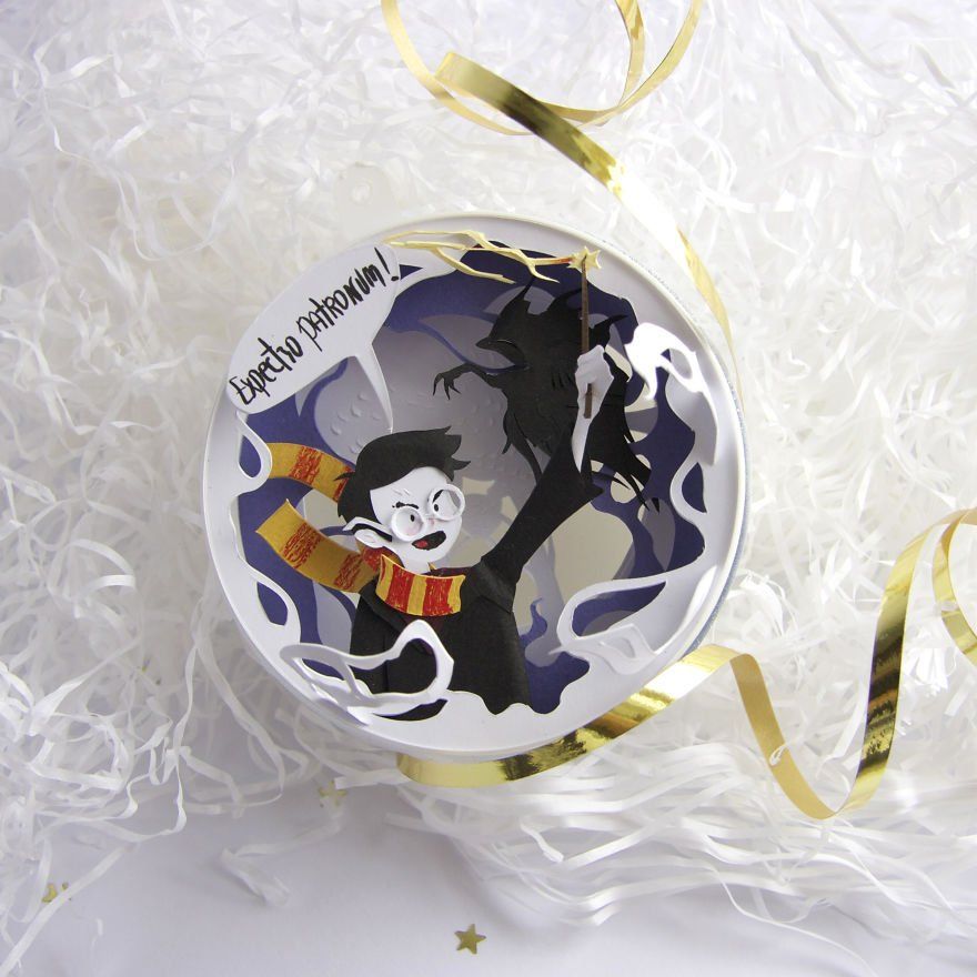 Ces décorations de Noël Harry Potter en papier sont magnifiques | So Busy Girls