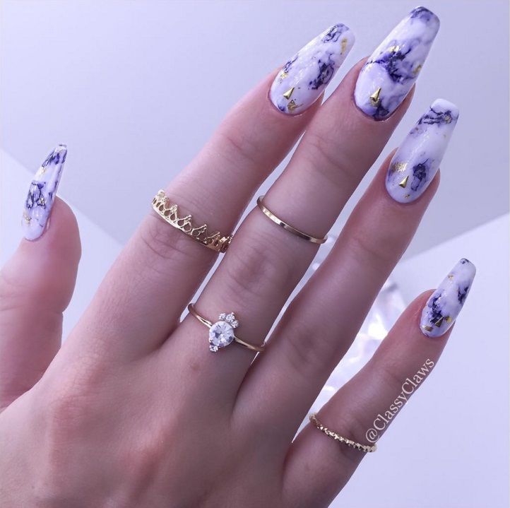 La dernière tendance nail art : les ongles marbrés | So Busy Girls