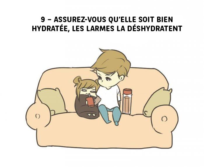 10 façons de réconforter une personne triste | So Busy Girls