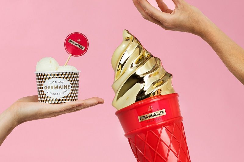 Piper-Heidsieck vient de sortir des glaces au champagne, et vous ne voudrez manger que ça cet été | So Busy Girls