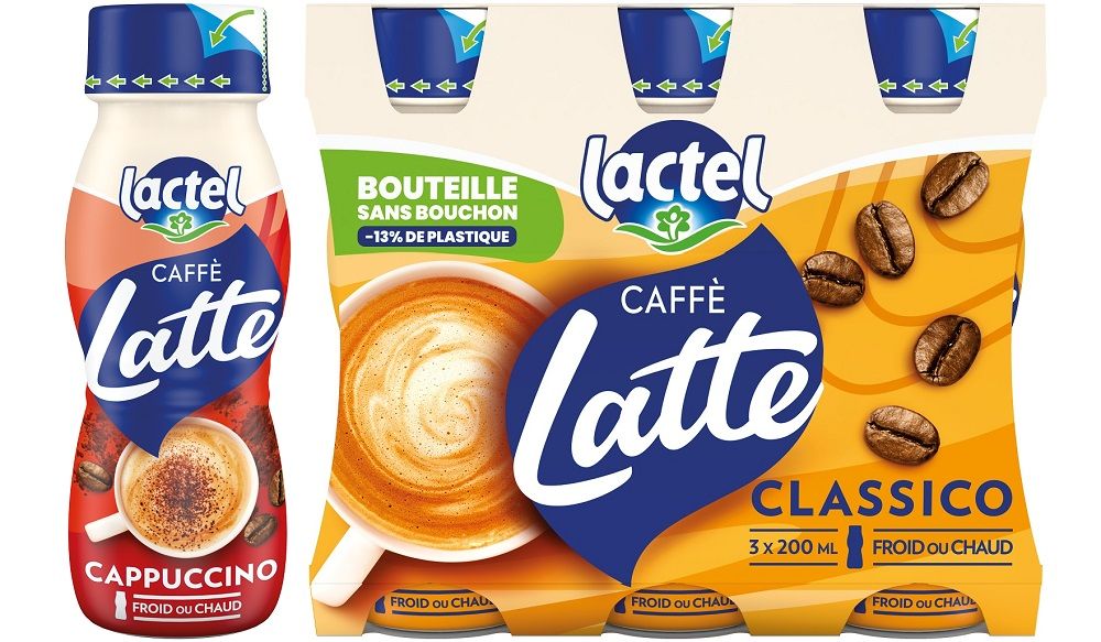 Lactel s'engage pour l'environnement en retirant les bouchons de ses bouteilles de Caffè Latte | So Busy Girls