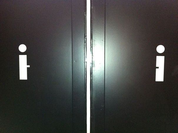 Les 30 signalétiques de toilettes les plus créatives | So Busy Girls