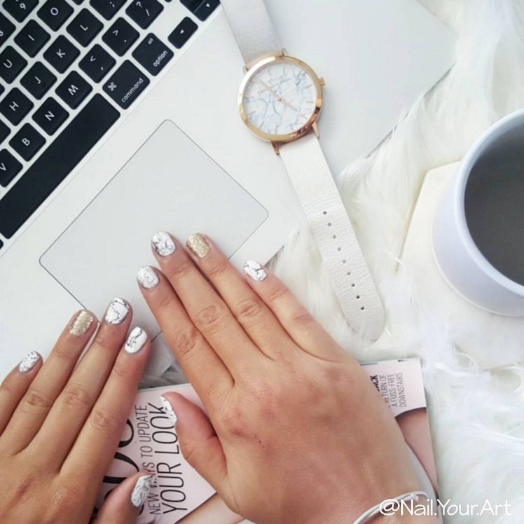 La dernière tendance nail art : les ongles marbrés | So Busy Girls