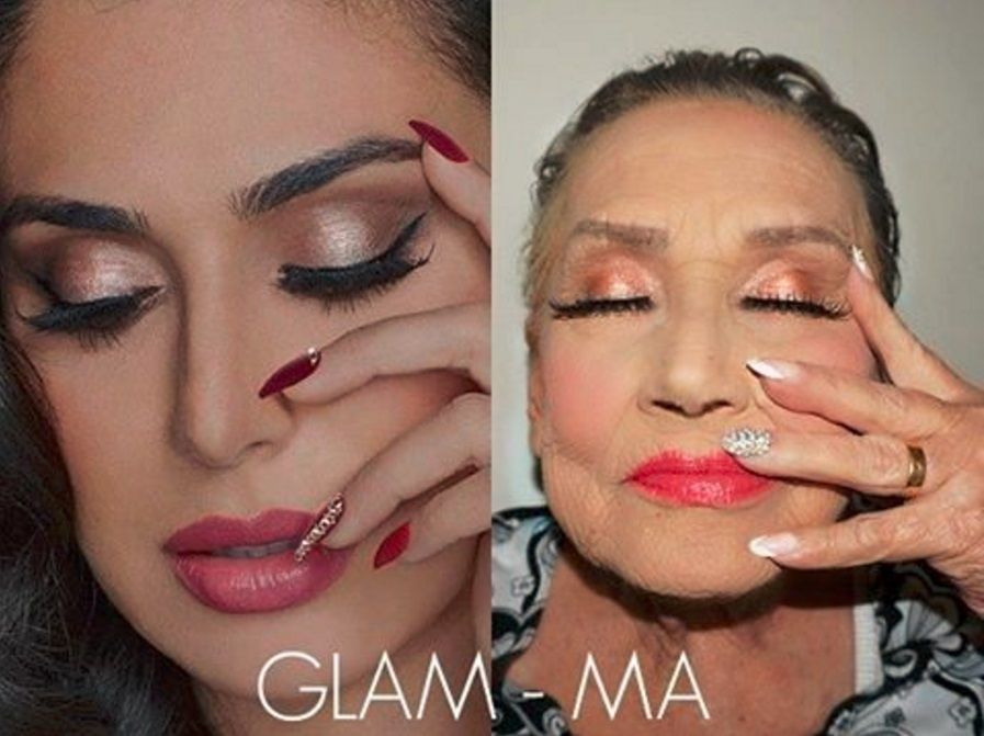 Cette mamie de 80 ans demande à sa petite-fille de la maquiller et fait le buzz | So Busy Girls
