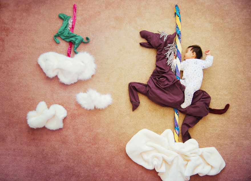 Cette maman créative transforme les siestes de son bébé en rêves féeriques | So Busy Girls