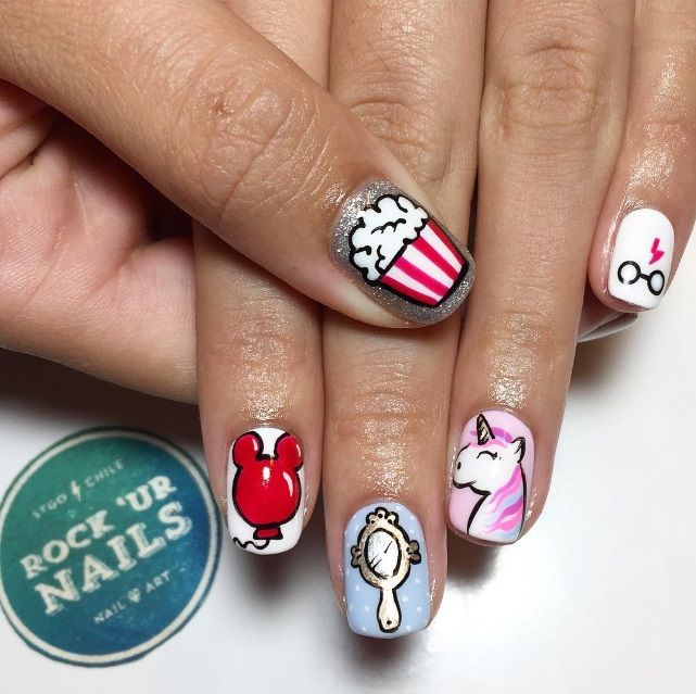18 nail arts licorne qui nous font revenir quelques années en arrière (et ça fait du bien) | So Busy Girls