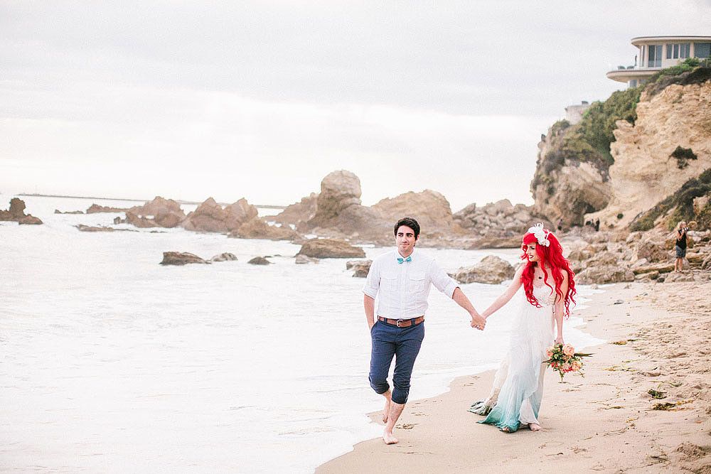 Ariel La Petite Sirène épouse Eric dans ce mariage féerique sur la plage | So Busy Girls