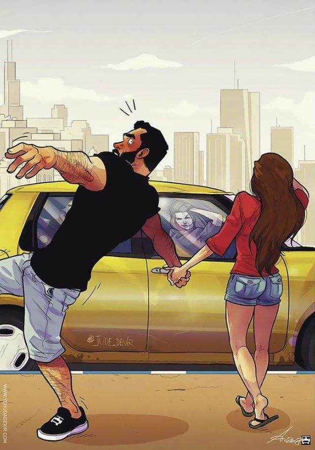 Cet illustrateur dessine des BD hilarantes sur sa vie quotidienne avec sa femme | So Busy Girls