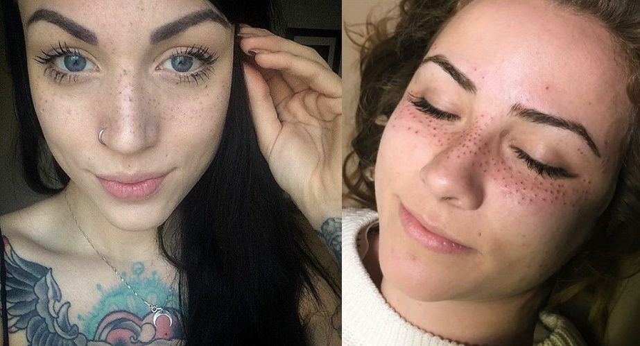La dernière tendance tatouage : se faire tatouer des taches de rousseur sur le visage ! | So Busy Girls