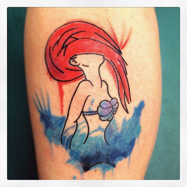 UNE ARIEL À L'AQUARELLE | So Busy Girls