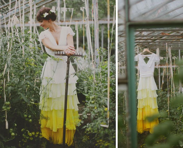 Ces robes de mariée tie and dye vont vous donner envie de vous marier en couleurs | So Busy Girls