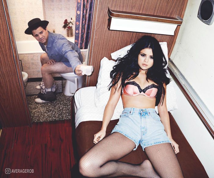Cet homme se photoshope dans la vie des célébrités et passe un mauvais moment | So Busy Girls