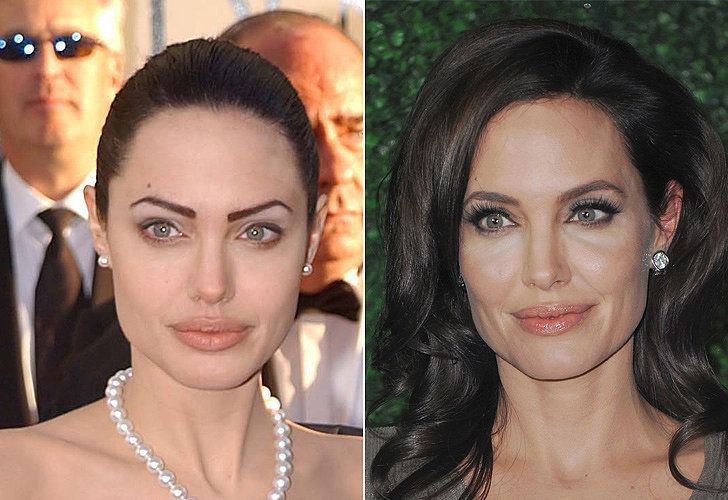 10 "avant-après" de stars qui montrent que les sourcils épais rajeunissent | So Busy Girls