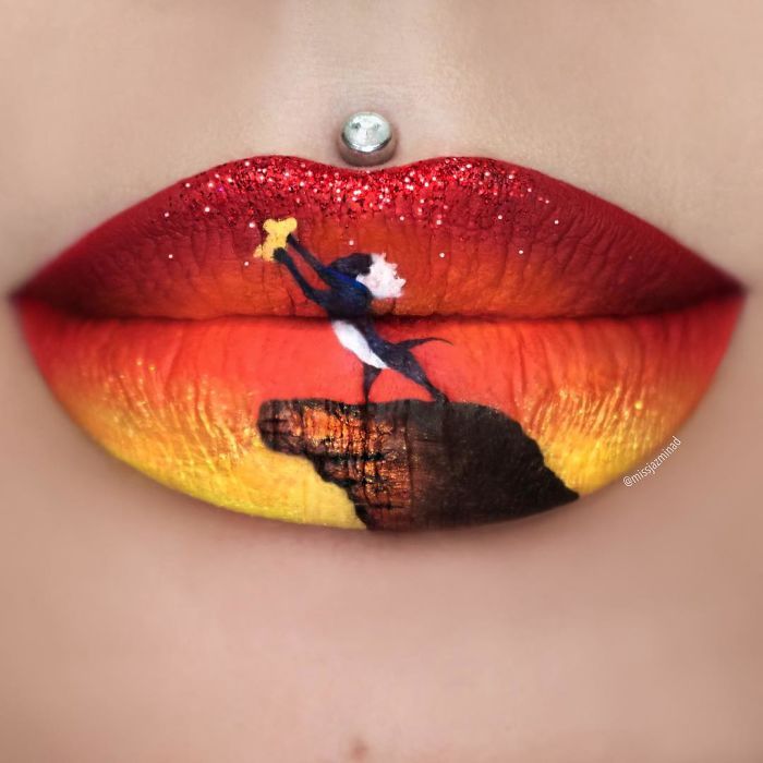 Cette make-up artiste transforme ses lèvres en véritables oeuvres d'art | So Busy Girls