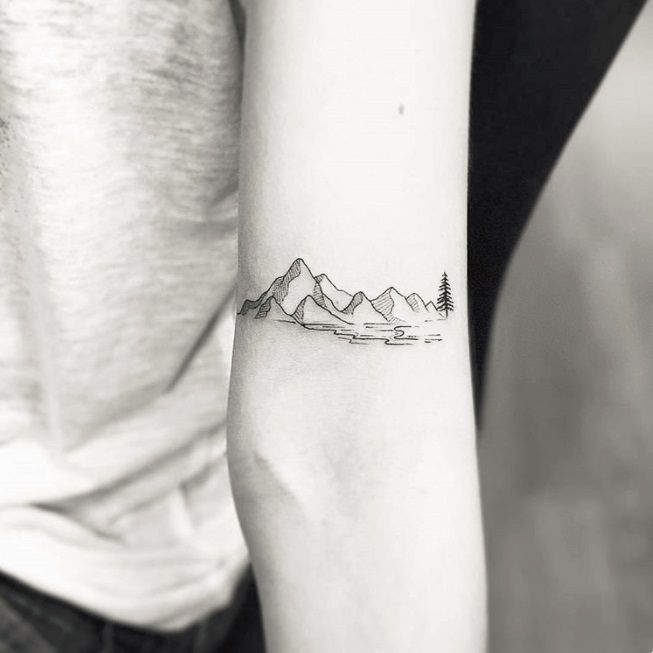 15 idées géniales de tatouages sur le thème de l'hiver | So Busy Girls