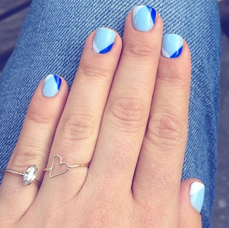 21 idées de nail arts pour celles qui ont les ongles courts | So Busy Girls