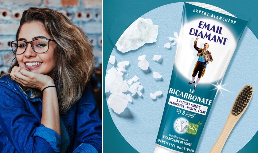 Email Diamant sort son nouveau dentifrice Le Bicarbonate pour des dents blanches et éclatantes | So Busy Girls