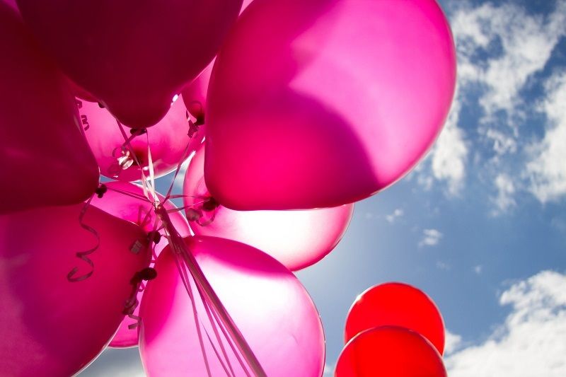 ballons-baudruche-rose