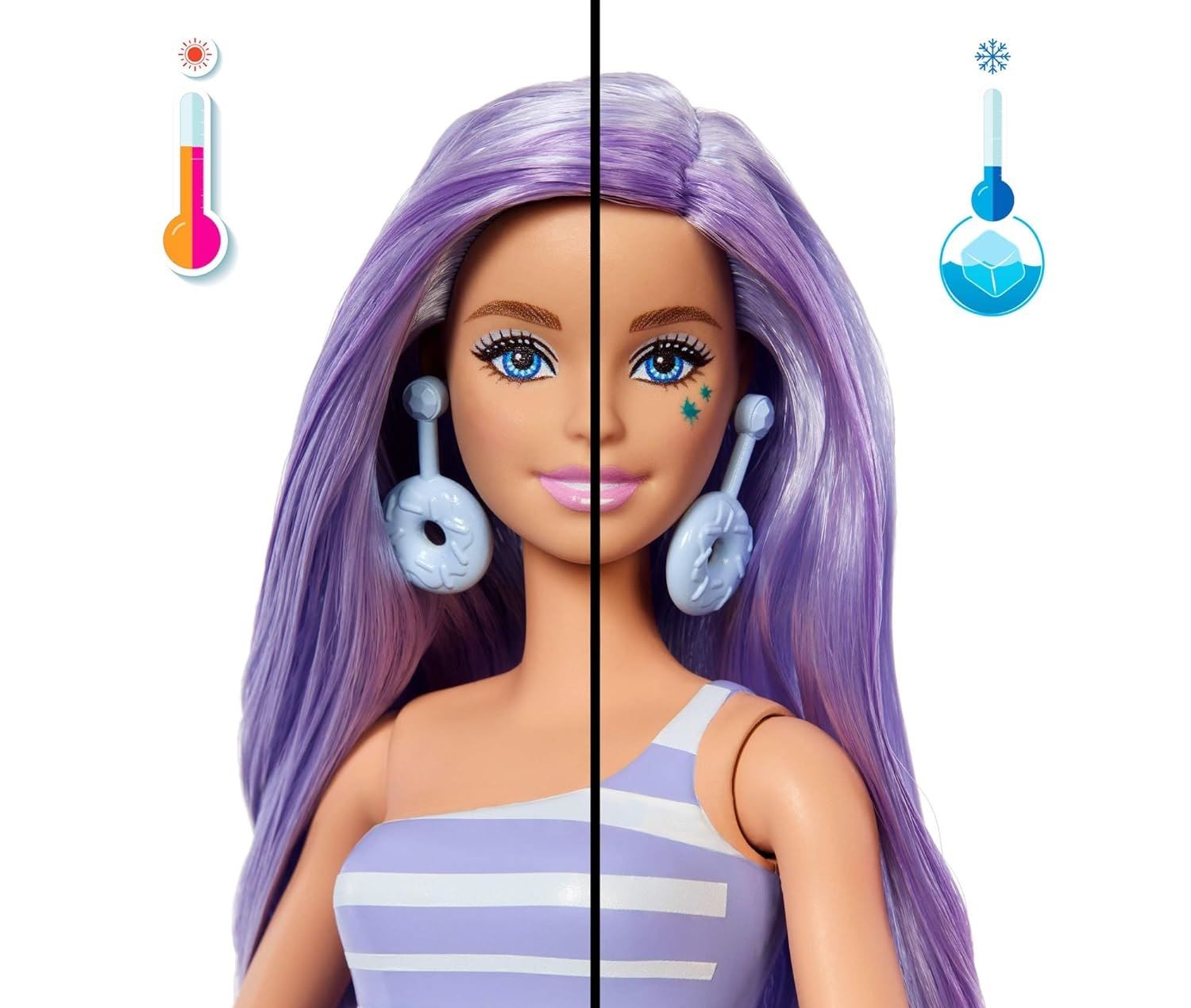 Barbie Pop Reveal : 8 surprises et un look magique qui change selon la température