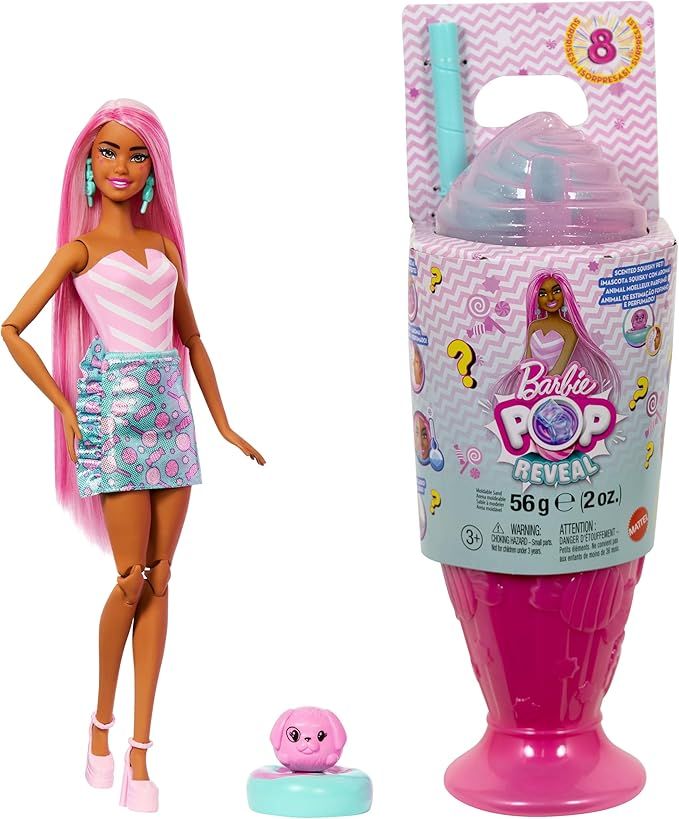 Barbie Pop Reveal : 8 surprises et un look magique qui change selon la température