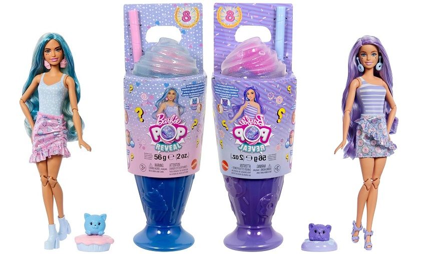 Barbie Pop Reveal : 8 surprises et un look magique qui change selon la température