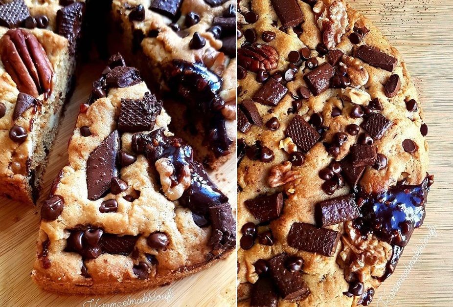 La recette du cookie cake simple, rapide et gourmand | So Busy Girls